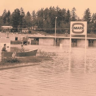 64 flood with boat